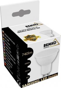 Bemko Żarówka LED SAMSUNG INSIDE 230V GU10 8W 740LM 4000K 120ST D84-SLB-GU10-APM-080-4K 2