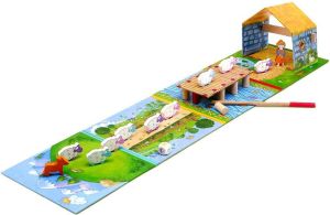 Djeco Gra planszowa Hop! Hop! Hop! Pastuszek i Owce 2