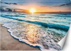 Feeby FOTOTAPETA DO SALONU Morze Zachód Słońca 200x140 1