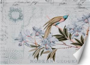 CaroGroup FOTOTAPETA NOWOCZESNA Ptaki Kwiaty Liście 250x175 1