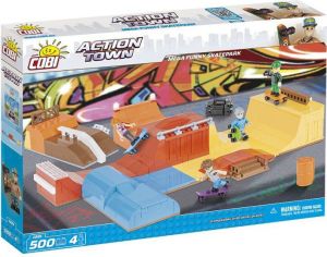 Cobi Action Town Duzy szalony skatepark (1881) 1