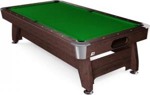 Hop-Sport Stół bilardowy spływowy 9 ft brązowy 2