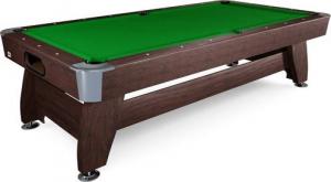 Hop-Sport Stół bilardowy spływowy 9 ft brązowy 3
