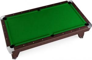 Hop-Sport Stół bilardowy spływowy 9 ft brązowy 4