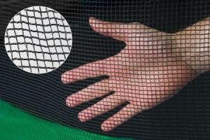 Trampolina ogrodowa Hop-Sport ogrodowa HS-T16I z siatką wewnętrzną 16 FT 488 cm czarno-zielona 3