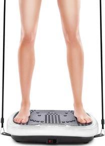 Hop-Sport Platforma wibracyjna HS-040VS Cube biała 3