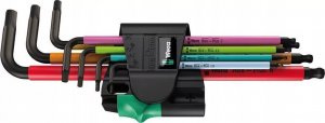 Wera Wera 950/7 Hex-Plus Multicolour Magnet 1 - L-key set, metric, BlackLaser 1