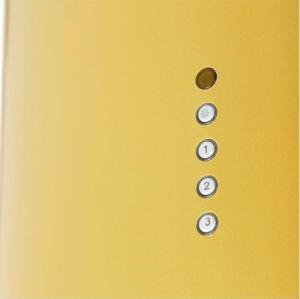 Okap Akpo Okap wyspowy tuba AKPO WK-10 ISLA BALMERA ZŁOTY (sterowanie elektroniczne soft touch + pilot) 2