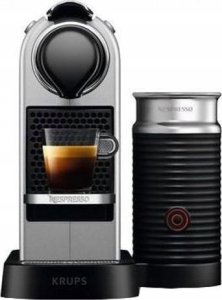 Ekspres na kapsułki Krups Krups Nespresso CitiZ&Milk XN761B, capsule machine (silver) 1