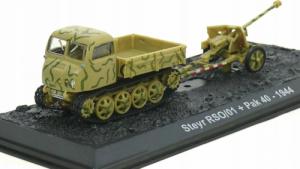 AUTO WOJSKOWE Steyr RSO/01 Normandie France 1944 1