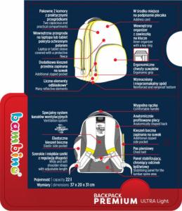 Bambino Plecak szkolny 2-komorowy Kitty Bambino 4