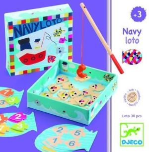 Djeco Magnetyczne wędkowanie - Navy Lotto - 143535 1