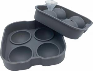 Alpenburg FORMA SILIKONOWA NA 4 KULE LODOWE DO DRINKÓW NAPOJÓW 3