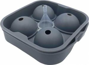 Alpenburg FORMA SILIKONOWA NA 4 KULE LODOWE DO DRINKÓW NAPOJÓW 4