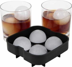 Alpenburg FORMA SILIKONOWA NA 4 KULE LODOWE DO DRINKÓW NAPOJÓW 9