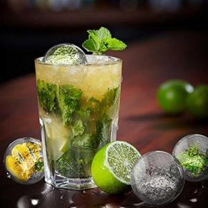 Alpenburg FORMA SILIKONOWA NA 4 KULE LODOWE DO DRINKÓW NAPOJÓW 10