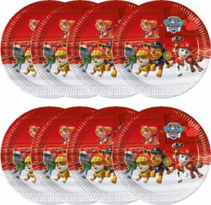 PROCOS Talerzyki papierowe 23cm 8 szt Psi Patrol 2