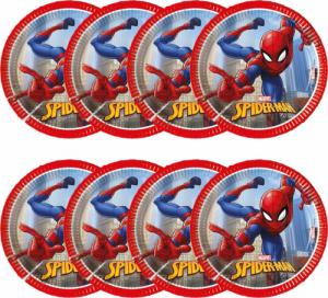 PROCOS Talerzyki papierowe 20cm 8 szt Spiderman 2