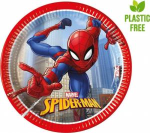PROCOS Talerzyki papierowe 20cm 8 szt Spiderman 3