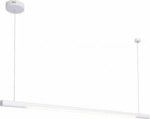 Lampa wisząca MAXlight LAMPA wisząca ORGANIC P0357 Maxlight metalowa OPRAWA liniowa belka ZWIS listwa LED 16W 3000K podłużna biała 1