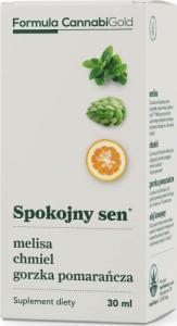 HEMPOLAND Cannabigold Formula SPOKOJNY SEN z melisą 3