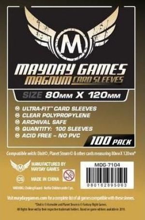 Mayday Koszulki Magnum Gold 80x120 (100szt) MAYDAY - 168804 1