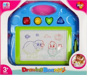 Mega Creative Znikopis Tablica Magnetyczna Ścieralna KOLOROWY MegaCreative Niebieski 5