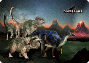 Derform Podkładka laminowana Dinozaur 17 PLADN17 1