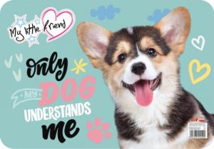 St. Majewski Podkład laminowany A3 My Little Friend Pies 2