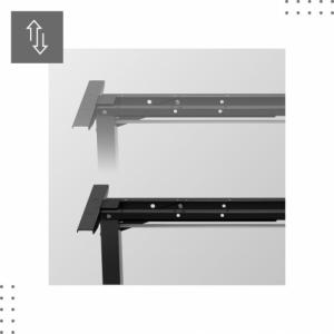 Biurko Mark Adler Xeno 4.0 Czarne 130 cm x 54 cm 13