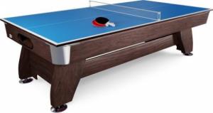Hop-Sport Nakładka Ping-Pong Blat na stół bilardowy 7ft Brązowa 1