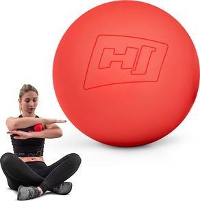 Hop-Sport Piłeczka do masażu silikonowa pojedyncza czerwona 1