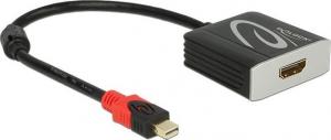 Adapter AV Delock DisplayPort Mini - HDMI czarny (62735) 1