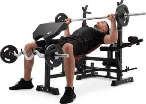 Hop-Sport Ławka pod sztangę HS-1075 Pro z modlitewnikiem 3