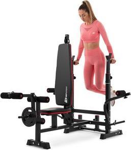 Hop-Sport Ławka pod sztangę HS-1075 Pro z modlitewnikiem 4