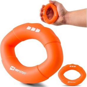 Hop-Sport Owalny ściskacz silikonowy 22,6 kg pomarańczowy 1