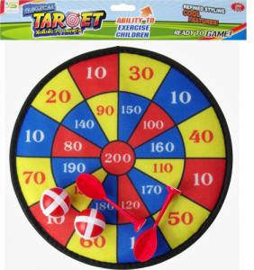 Mega Creative Tarcza z rzutkami piłkami na rzep Dart Mega Creative 460439 2