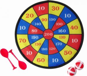 Mega Creative Tarcza z rzutkami piłkami na rzep Dart Mega Creative 460439 4