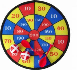 Mega Creative Tarcza z rzutkami piłkami na rzep Dart Mega Creative 460439 5