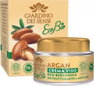 Beauty Formulas Giardino Dei Sensi Eco Bio Krem do twarzy restrukturyzacyjny Anti-Age Argan 50ml 1