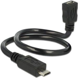 Kabel USB Delock 0.35 m Czarny (83924) 1
