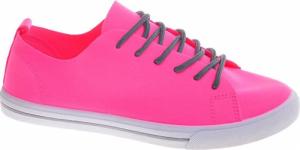 Pantofelek24 Różowe tensiówki damskie /G1-2 11589 T111/ 36 3