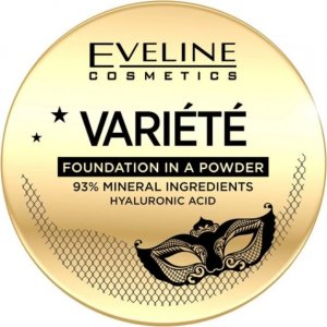 EVELINE KOLOROWKA Eveline Variete Mineralny Podkład w pudrze nr 03 Light Vanilla 1szt 1