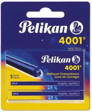 Pelikan Wkład atramentowy 5 sztuk, niebieski (330852) 1