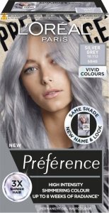 Loreal Loreal Preference Vivid Colors Farba do włosów nr 10.112 Silver Grey (Soho) 1op. 1