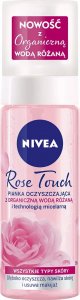 Nivea Rose Touch Pianka oczyszczająca do twarzy z organiczną wodą różaną 150 ml 1