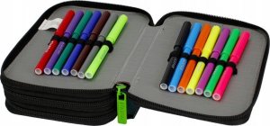 Piórnik Starpak Piórnik z wyposażeniem 3 zamki Football STARPAK 485877 3