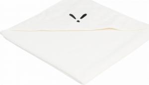 Piapimo Ręcznik z kapturkiem 90 x 90 cm bambusowo-bawełniany biały z haftem kolekcja TowelPower Piapimo 1