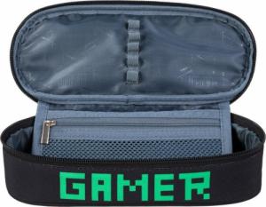 Piórnik St. Majewski Piórnik saszetka usztywniona z wewnętrzną klapką ST.RIGHT PC-01 Pixel gamer 3