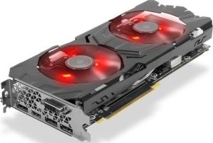 Karta graficzna KFA2 GeForce GTX1080 EXOC 8GB GDDR5X (256 Bit) DVI, HDMI, 3xDP, Retail (80NSJ6DHL4EK) 3